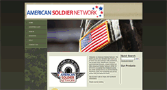 Desktop Screenshot of donatenow.americansoldiernetwork.org